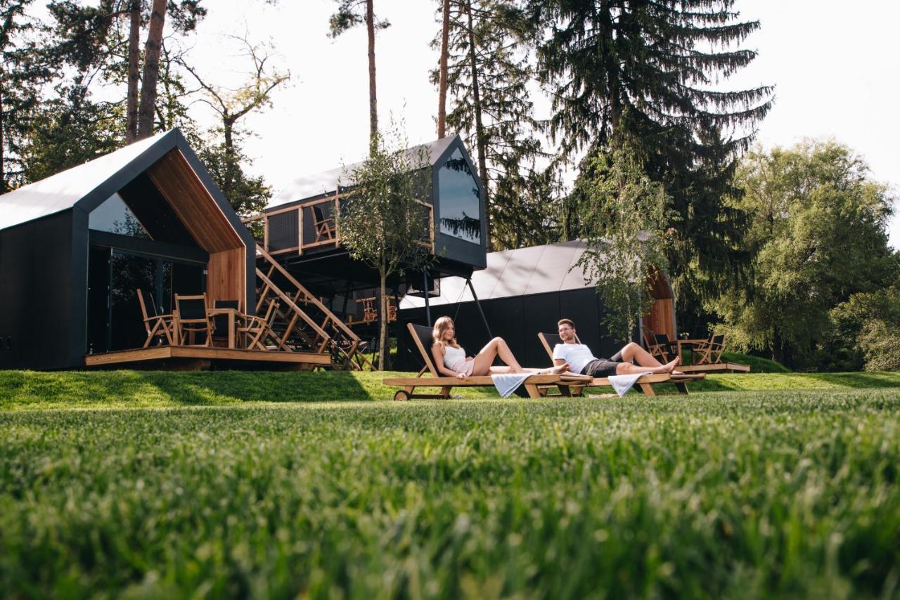 Luxury glamping Chocolate village Marburgo Esterno foto