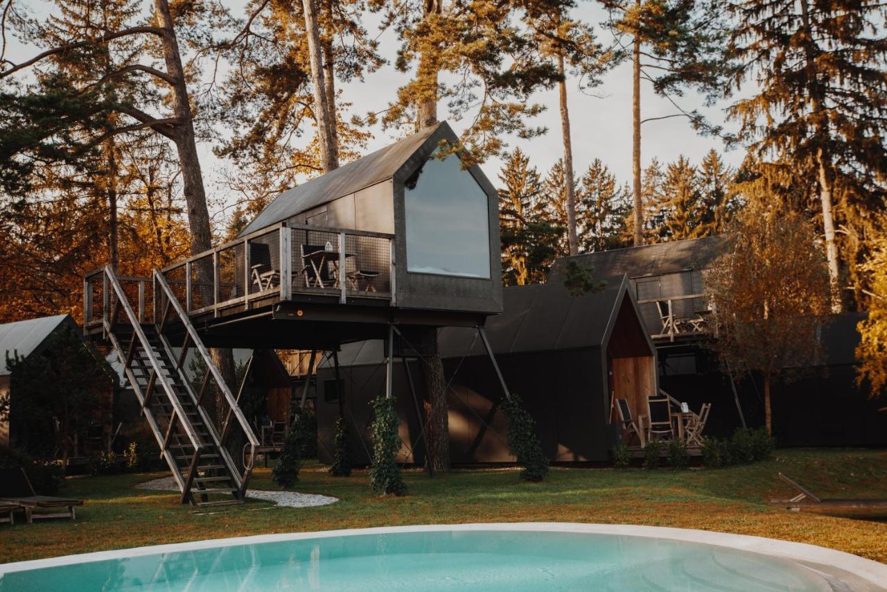 Luxury glamping Chocolate village Marburgo Esterno foto